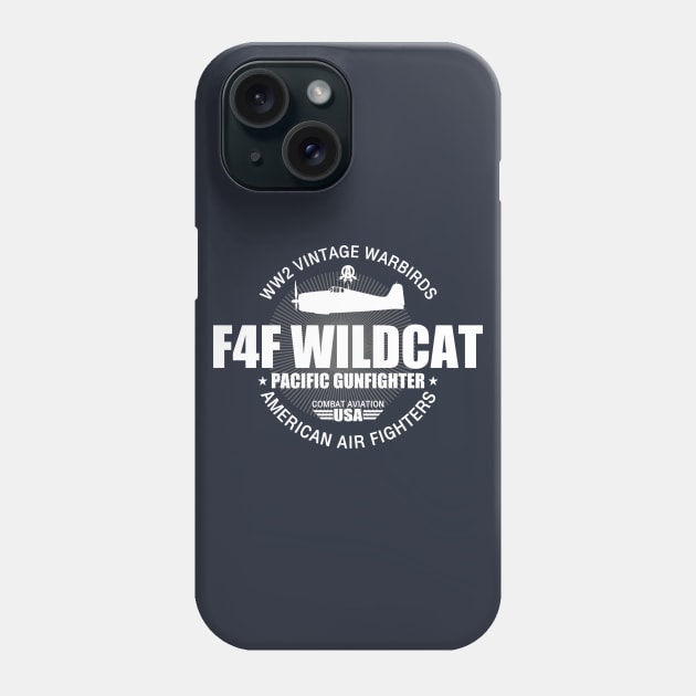 WW2 F4F Wildcat Phone Case by TCP