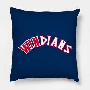 Win-dians - Navy Pillow