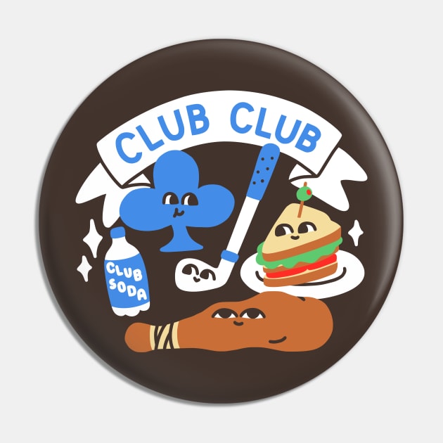 Club Club (Cute Version) Pin by obinsun