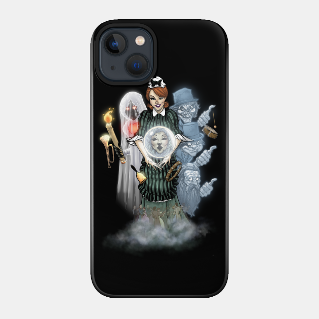 grim grinning ghost - Haunted Mansion - Phone Case