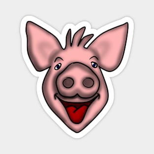 Pretty Pig Magnet