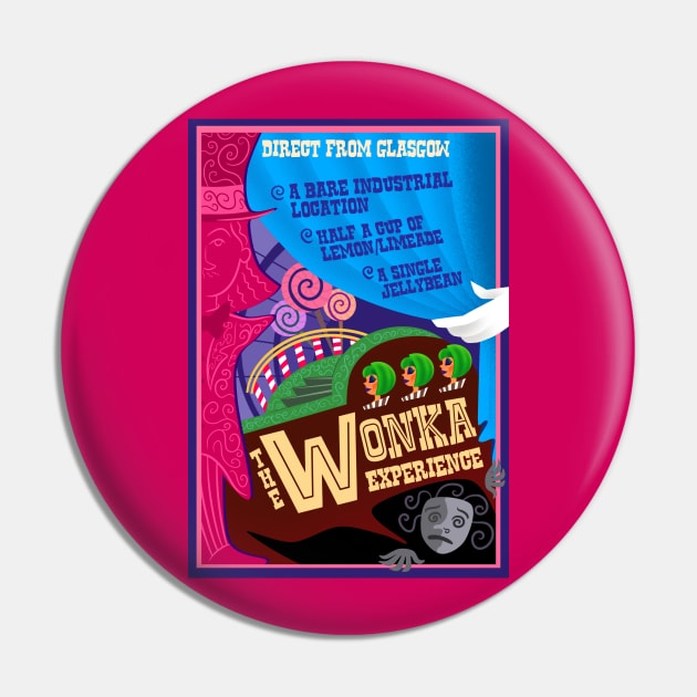 Wonka Experience Pin by Drawn By Bryan