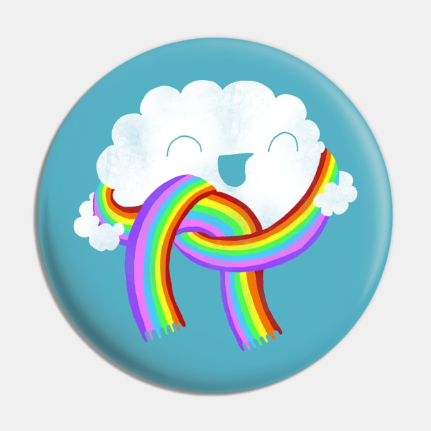 Mr clouds new scarf Pin by Randyotter