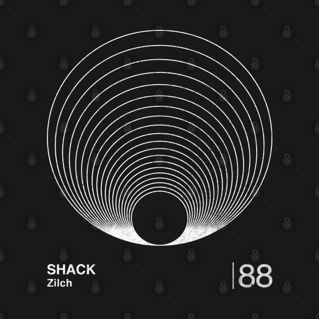 Shack Zilch / Minimalist Graphic Artwork Design by saudade