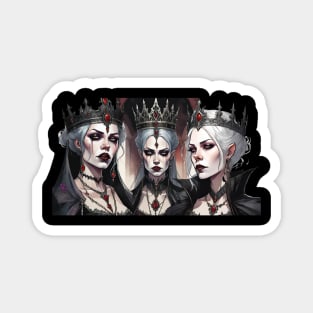 Iced Queens Magnet