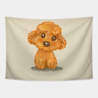 Toy Poodle Tapestry