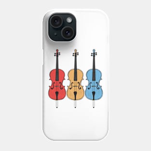 Cello Cellist String Musician Summer Music Festival Phone Case