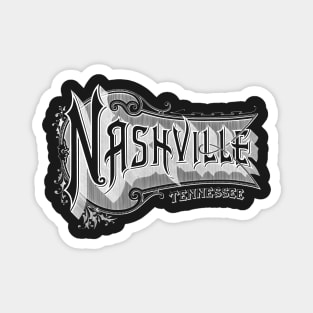 Vintage Nashville, TN Magnet