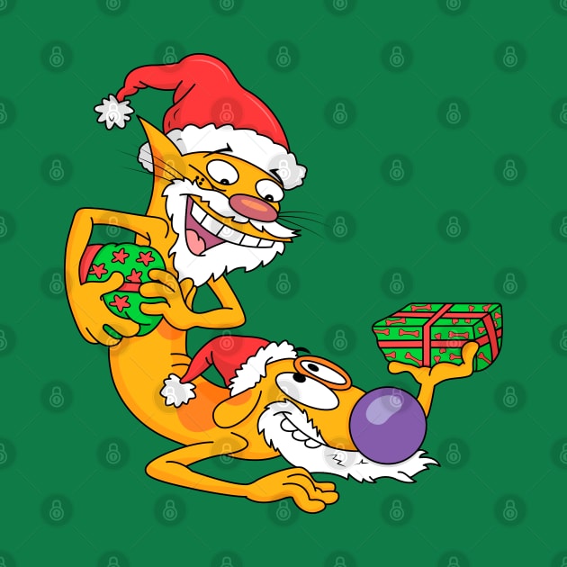 CatDog X'mas by artxlife