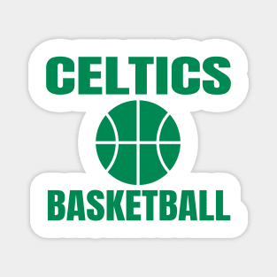 Celtics Basketball Magnet