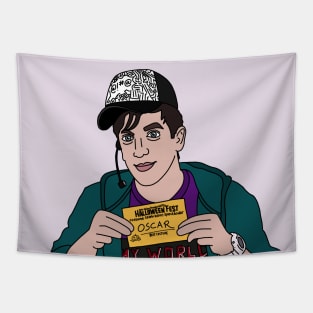 Ryan Bieber Halloween The Office Tapestry