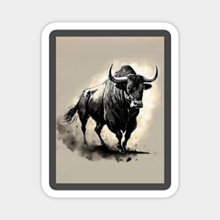 Dark Warrior Bull Magnet