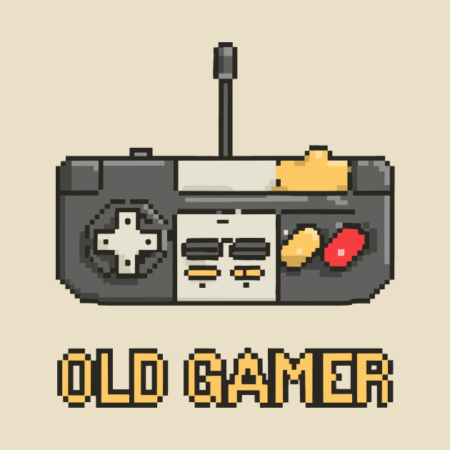 Old Gamer Controller by FanArts