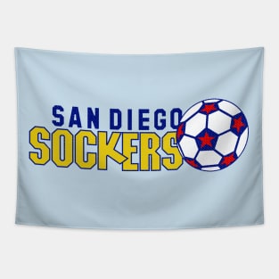 Defunct San Diego Sockers NASL Soccer 1984 Tapestry