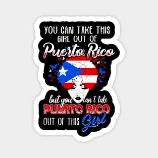 Puerto Rican Girl Magnet