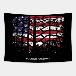 Pocono Raceway Tapestry