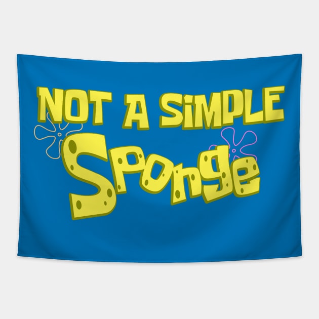 (Just a) Simple Sponge Tapestry by thereader