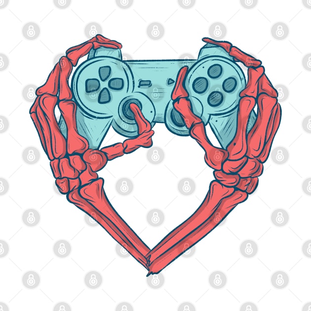 I heart video games by Jess Adams