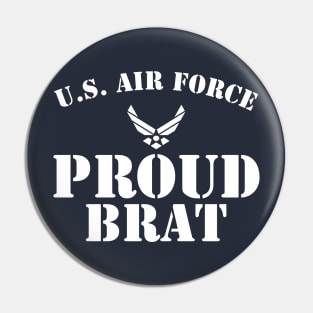 Best Gift for Army - Proud U.S. Air Force Brat Pin