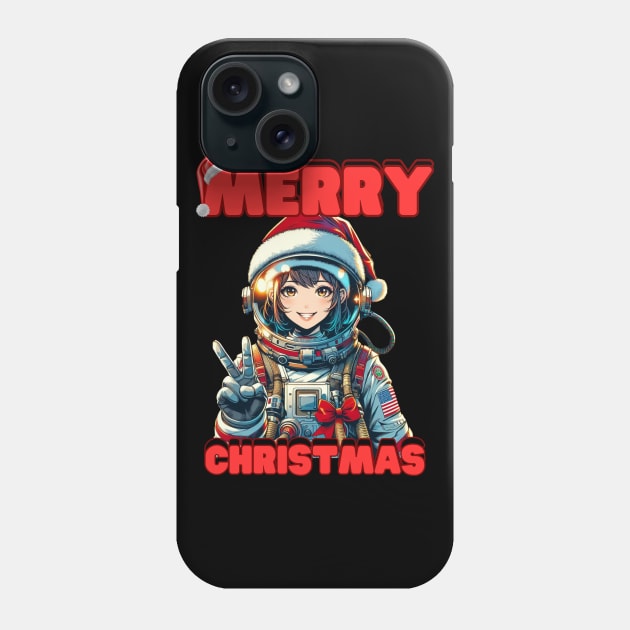 Kawaii, Anime Girl, Merry Christmas Design, Merry Christmas | Catsie Cat Phone Case by Catsie Cat