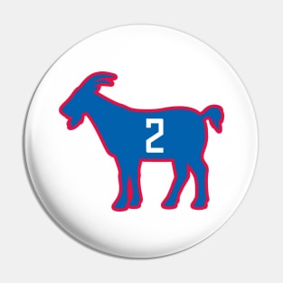 LAC GOAT - 2 - White Pin