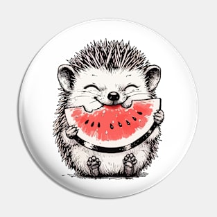 Blissful Hedgehog Delight Pin