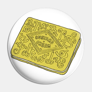 Custard Cream Biscuit / Cookie Pin