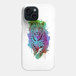 tiger watercolor Phone Case