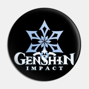 cryo big emblem genshin impact Pin