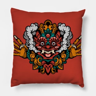 Steaming Barong Monster Pillow