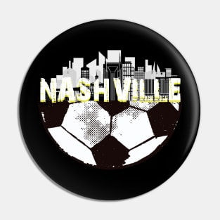 Nashville Soccer Pin