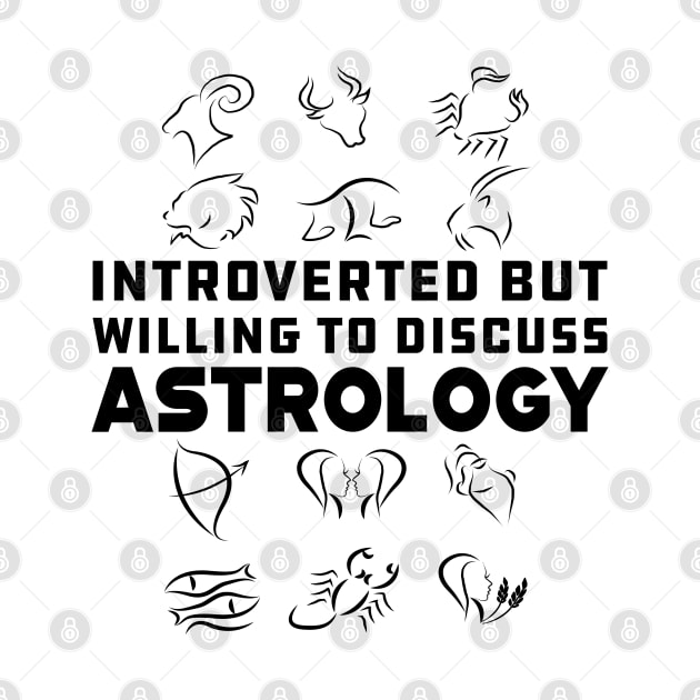 Astrology - Introverted but willing to discuss astrology by KC Happy Shop