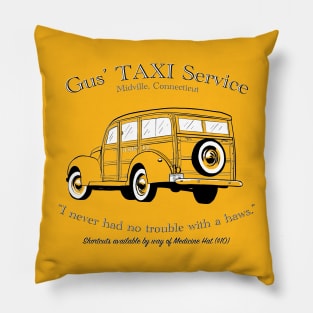 Gus' Taxi Service - Holiday Inn (1942) Pillow