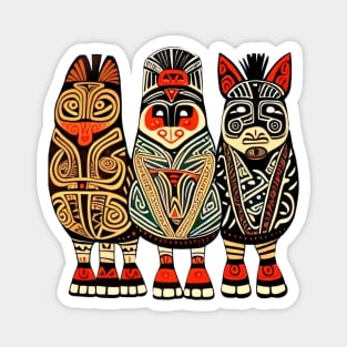 Three medicine man Magnet