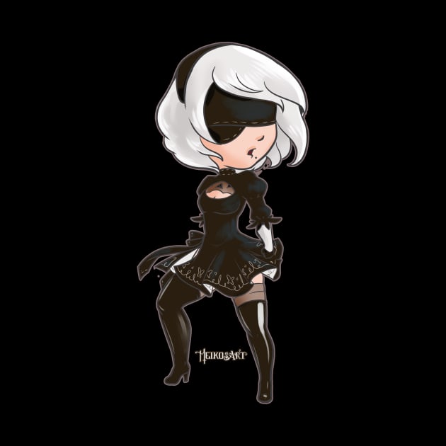 Nier 2B by MeikosArt