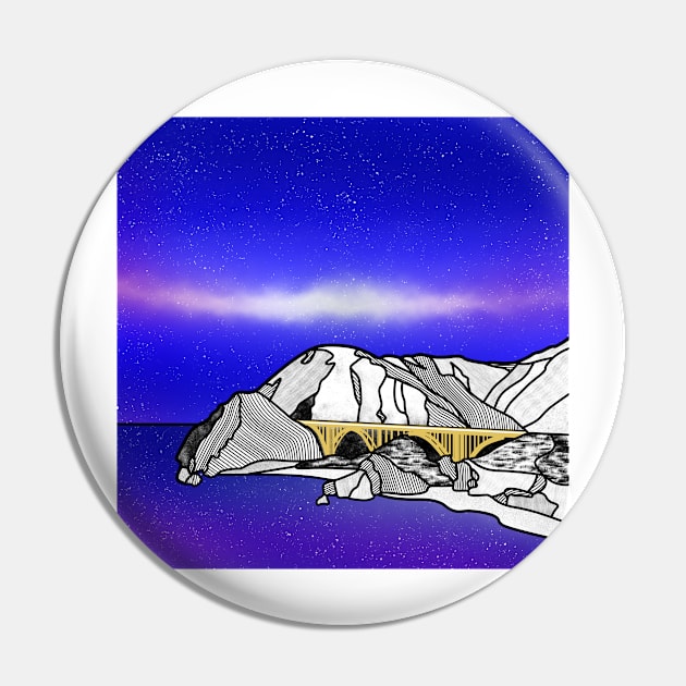 Big Sur Bridge Pin by mailboxdisco