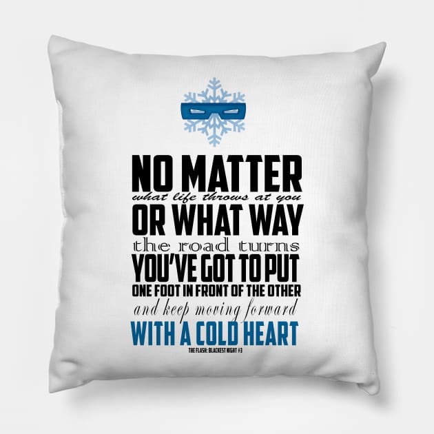 Cold Heart Pillow by crowrider