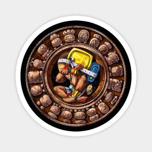 Ancient Mayan Calendar Magnet