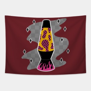 Lava lamp pink Tapestry