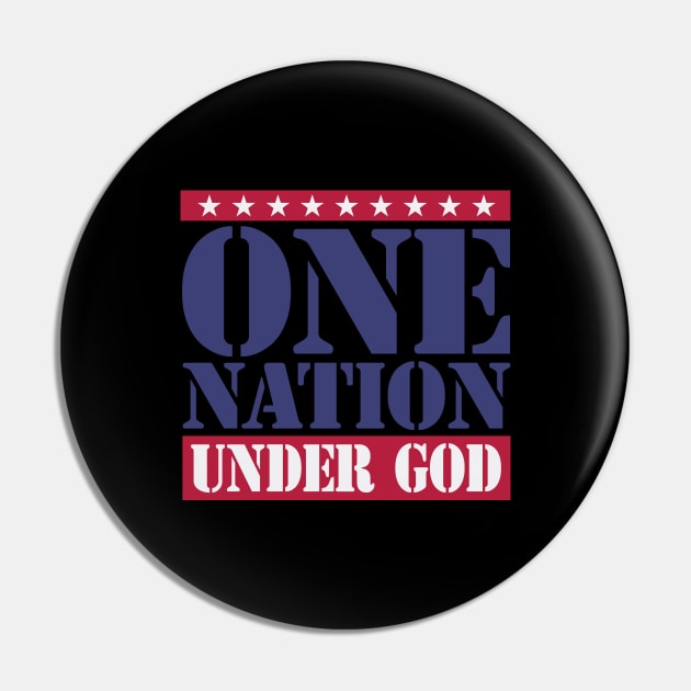 ONE NATION UNDER GOD Pin by HelloShop88