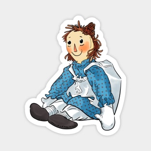 Raggedy Anne Magnet