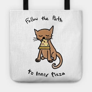 Follow the Path to Inner Pizza Tote