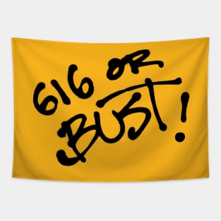 616 or Bust Tapestry