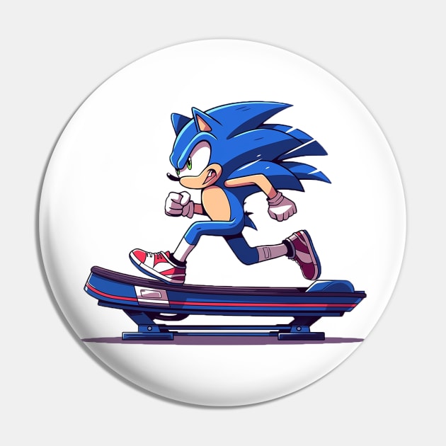 sonic Pin by weirdesigns