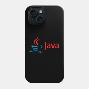 Java Programming Languange Code Logo Phone Case