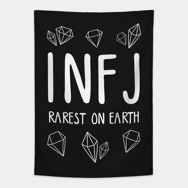 INFJ, rarest on Earth Tapestry by krimons