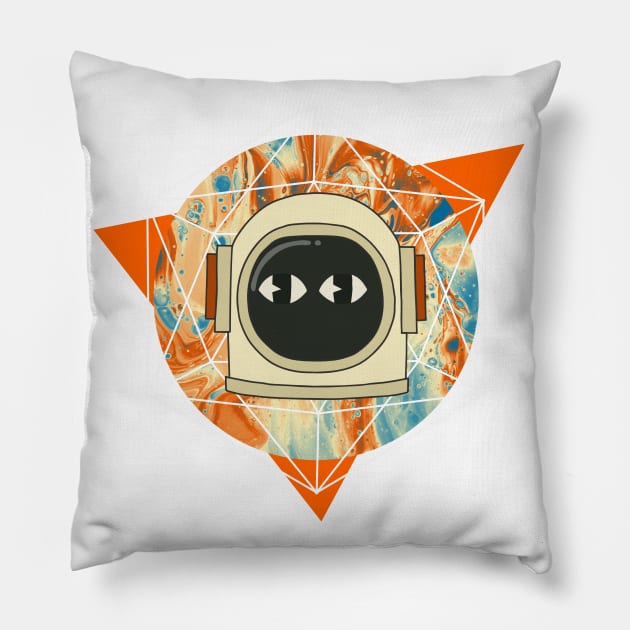 Moschine spaceman Pillow by Moschine