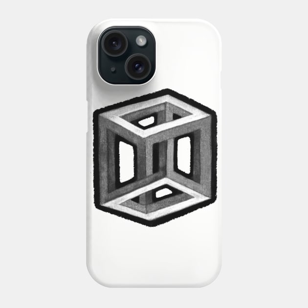 Cube The Impossible Phone Case by pbetteo