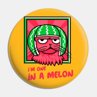 I'm one in a melon kitty Pin