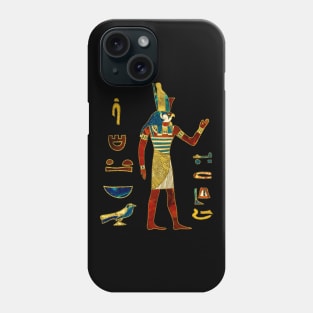 Egyptian God  Decorative composition Phone Case